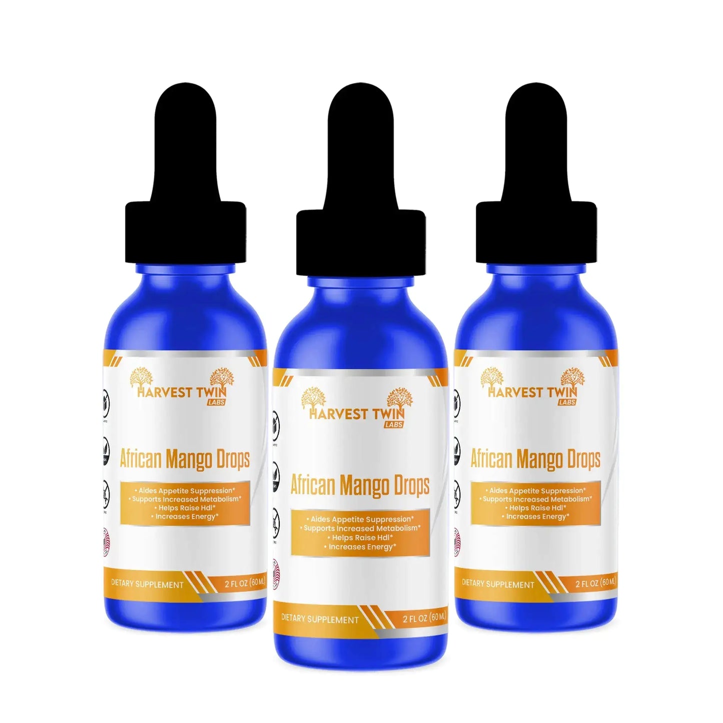 African Mango Drops - Natural Weight Loss Supplement with Metabolism Boost